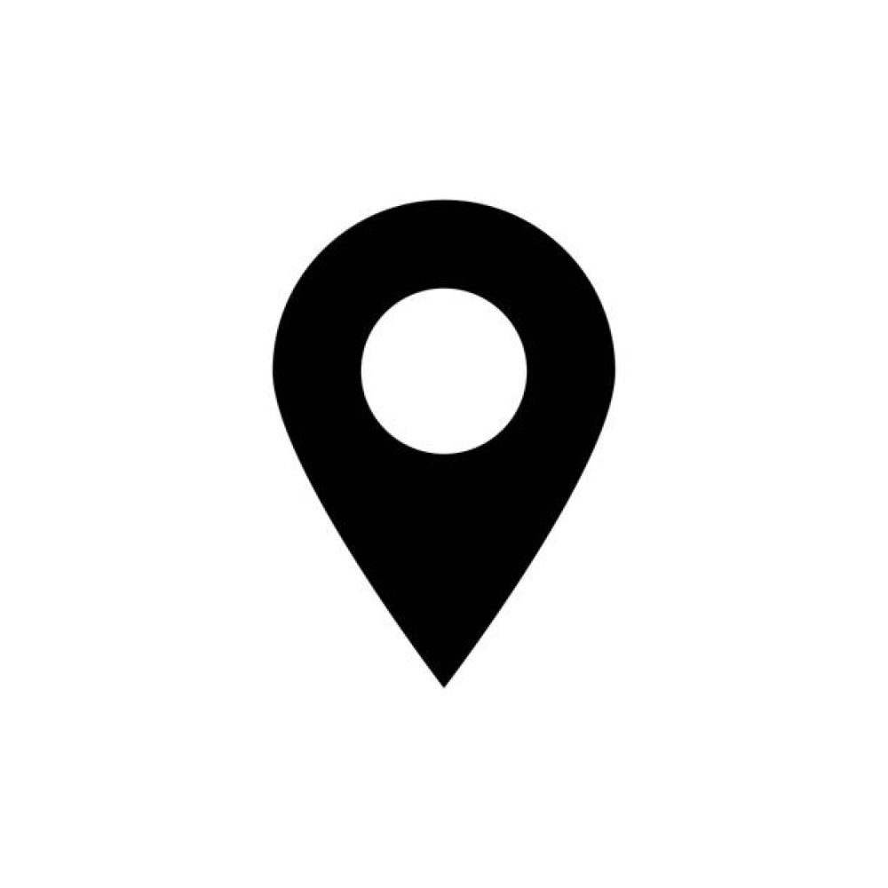Map Pin Vector Glyph Icon